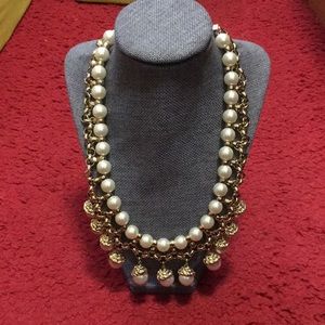 Banana Republic Pearl Statement Necklace